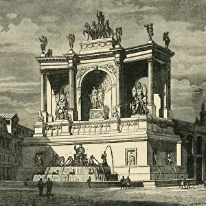 Fountain of Alexander Severus, Rome, 1890. Creator: Unknown