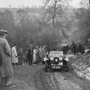 Frazer-Nash of AL Marshall competing in the Sunbac Colmore Trial, Gloucestershire, 1933