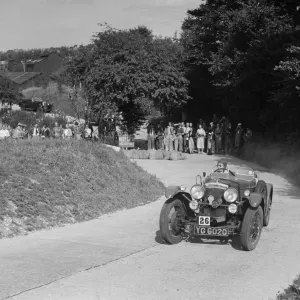 Frazer-Nash TT replica of Midge Wilby competing in the VSCC Croydon Speed Trials, 1937