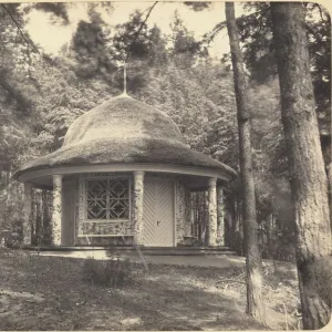 Gazebo in the Forest Near Moscow, c. 1870s. Creator: Scherer Nabholz & Co