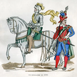 Gendarme, 1583, and captain of the 1st Company of the Enfants d Honneur, 1596 (1882-1884)