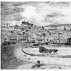 General View of Edinburgh, from Arthurs Seat, 1900