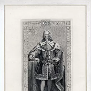George II of Great Britain. Artist: T Brown