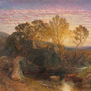 The Golden Hour, 1865. Creator: Samuel Palmer (British, 1805-1881)