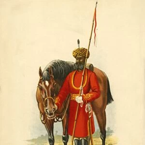The Governor-Generals Body-Guard, Calcutta, 1890. Creator: Godfrey Douglas Giles