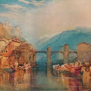 Grenoble Bridge, 1824. Artist: JMW Turner
