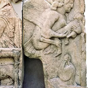 Detail of the Harpy Tomb from Xanthos, 5th century BC