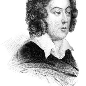 Henry Purcell, 17th century English Baroque composer, (c1850)