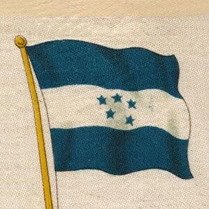 Honduras - Merchant Flag, c1910