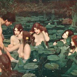 Hylas and the Nymphs, 1896, (c1902). Creator: Unknown