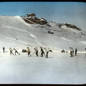 Ice hockey, St Moritz, Switzerland