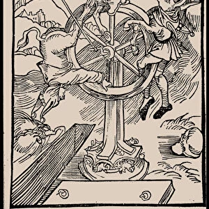 Illustration to the book Ship of Fools by Sebastian Brant, 1497. Creator: Anonymous