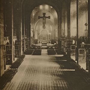 Interior of Westminster Cathedral Viewed from the West End, c1935. Creator: Cyril Ellis