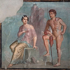 Io and Argus, 1st H. 1st cen. AD. Creator: Roman-Pompeian wall painting