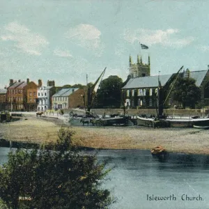 Isleworth Church, London, c1905