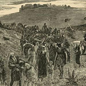 Israelites Going Into Capitvity, 1890. Creator: Unknown