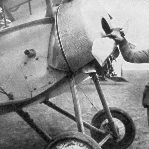 Jean Navarre, French pilot, 1916