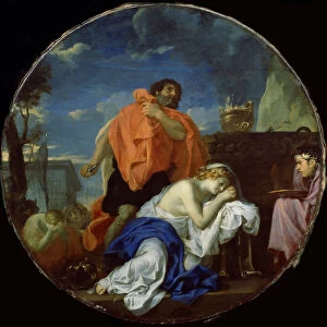 Jephthahs Sacrifice. Artist: Le Brun, Charles (1619-1690)