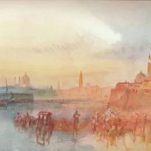 JMW Turner Venice Print, 1909