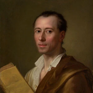 Johann Joachim Winckelmann (1717-1768), ca. 1777. Creator: Anton Raphael Mengs