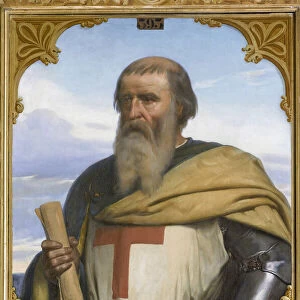 John of Brienne, King of Jerusalem, 1845. Creator: Picot