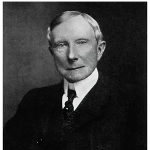 John D Rockefeller, American industrialist, late 19th century (1956)