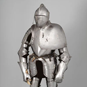 Jousting armour (Rennzeug) and Matching Half-Shaffron, German, ca. 1580-90