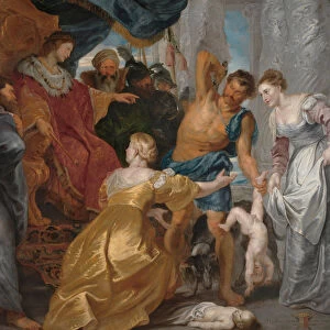 The Judgement of Solomon, c. 1617. Artist: Rubens, Pieter Paul (1577-1640)