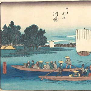 Kawasaki, ca. 1840. ca. 1840. Creator: Ando Hiroshige