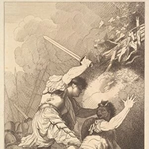 Killing an Enemy, November 15, 1779. Creator: Robert Blyth