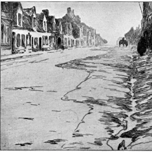 La Grande Rue, Flandre, 1898. Artist: Albert Baertsoen
