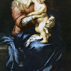 Our Lady with the Child, c1638-1682. Artist: Bartolome Esteban Murillo