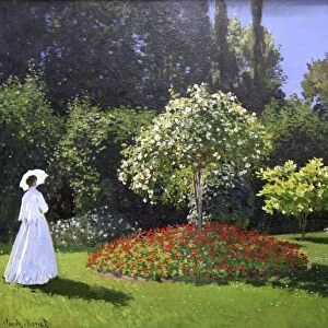 Claude Monet Mouse Mat Collection: Monet's garden