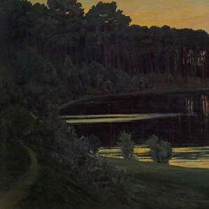 Lake Grunewald, 1895. Artist: Leistikow, Walter (1865-1908)