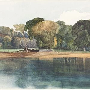 Landscape with Trees and Water. Creator: James Bulwer