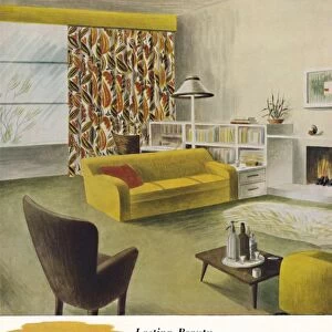Lasting Beauty - Old Bleach Linen Co. advertisement, c1945