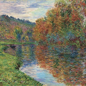 Le bras de Jeufosse, automne, 1884. Creator: Monet, Claude (1840-1926)