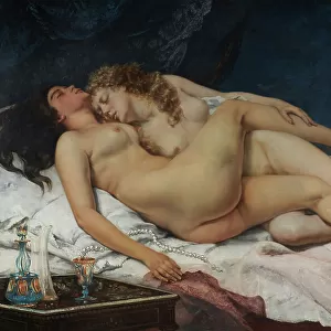 Gustave Courbet Collection: Nude figures in art