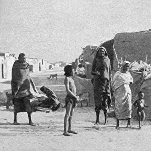 'Le village negre d'Omdourman; Le Nord-Est Africain, 1914. Creator: Unknown