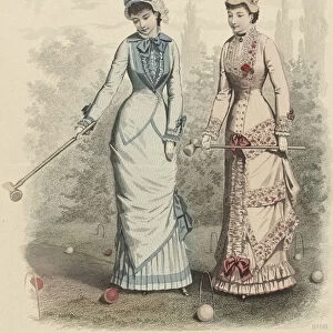 Les Modes de la Saison, Journal illustre de la Famille, 1880. Creator: Anonymous