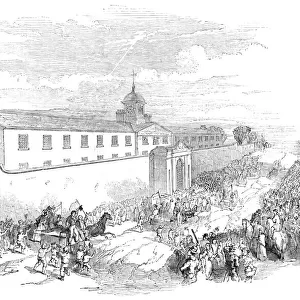 Liberation of Mr O Connell... arrival of the news at the penitentiary, 1844