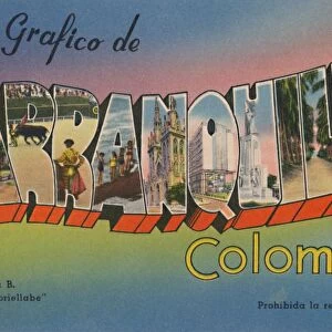 Libro Grafico de Barranquilla Colombia, c1940s