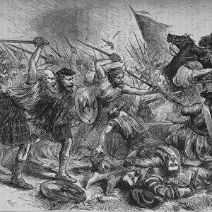 Lochiels Charge at Killycrankie, 27 July 1689, (c1880)