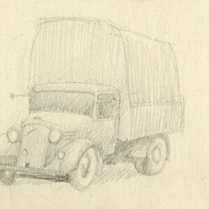 Lorry, 1951. Creator: Shirley Markham