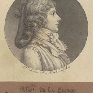 Marie Josephine Delacroix, 1797. Creator: Charles Balthazar Julien Fé