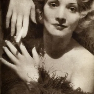 Marlene Dietrich, German-American actress, 1933