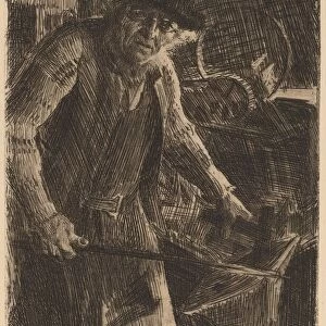 The Master-Smith, 1907. Creator: Anders Leonard Zorn