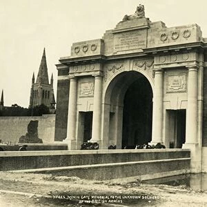 Menin Gate Memorial to the Unknown Soldiers of the British Armies, Ypres, Belgium, c1927