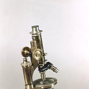 Microscope made by C Reichert, Vienna, 1895. Artist: C Reichert