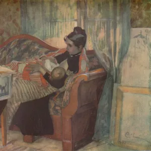 Mother and Child, c1900. Artist: Carl Larsson